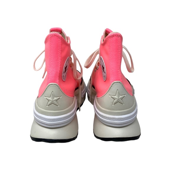 Converse Run Star Legacy CX High Shoes Electrical Pink Canvas Women Size A05012C - Picture 6 of 9